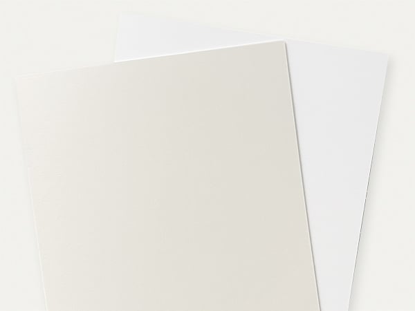 Passepartoutkarton 024 – softweiß/weiß