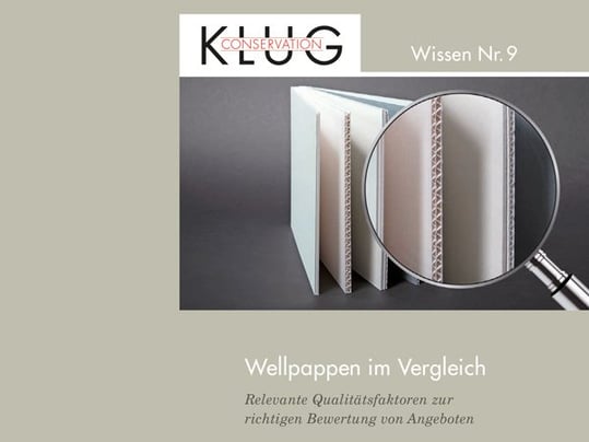 Wissen Nr. 9 - Wellpappen im Vergleich