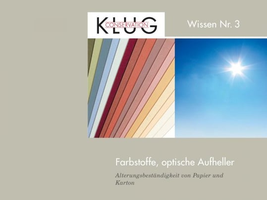 Wissen Nr. 3 - Farbstoffe und optische Aufheller