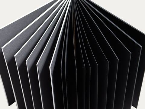 Passepartoutkarton H-Sorten schwarz
