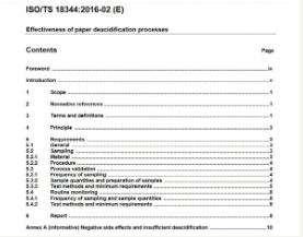Neue DIN-Norm für Papierentsäuerungsverfahren